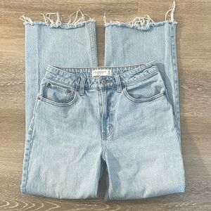 Light Blue Abercrombie and fitch jeans